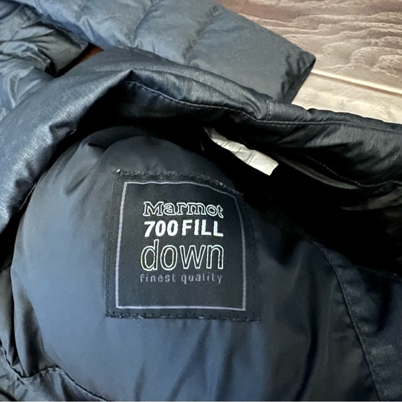 Marmot 700 fill down womens parka jacket size S - Picture 5 of 7